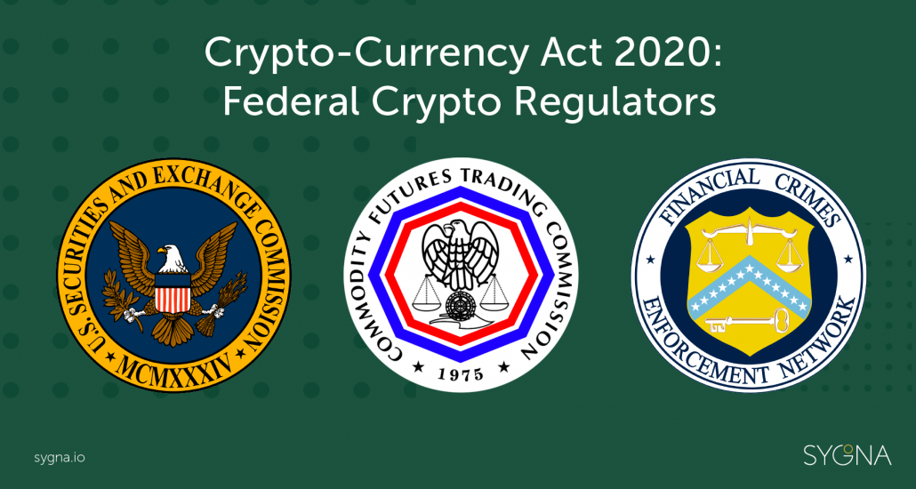 crypto-currency act of 2020 regulators